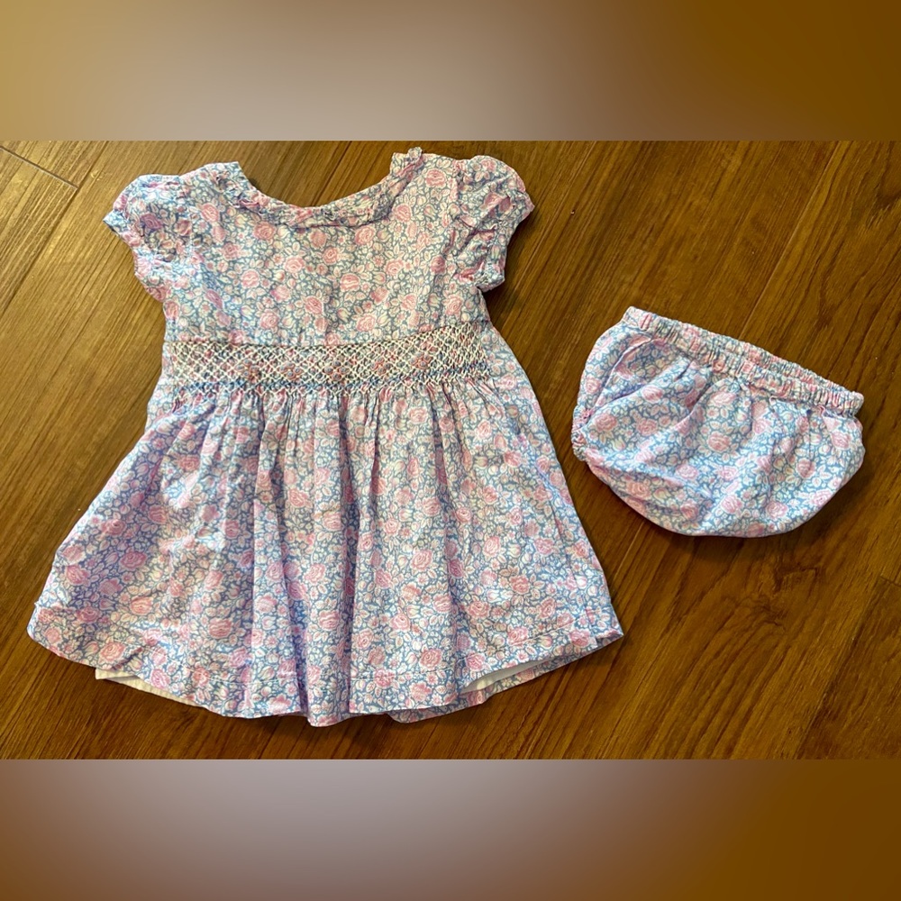 Dinah Short Sleeve Dress With Liberty Fabric